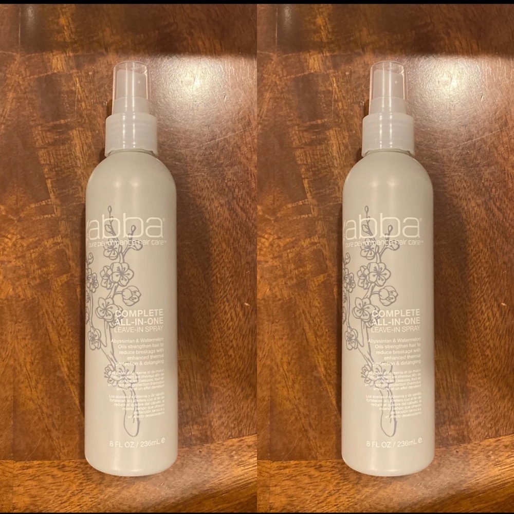 Abba Pure Performance All In One Leave In Spray 8 oz